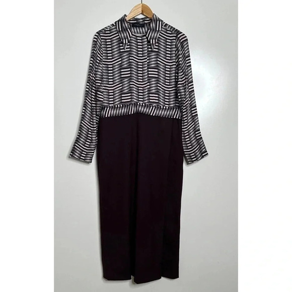 Piazza Sempione Dresses & Skirts - Piazza Sempione Wool Blend Long Sleeve Dress Size EU 40